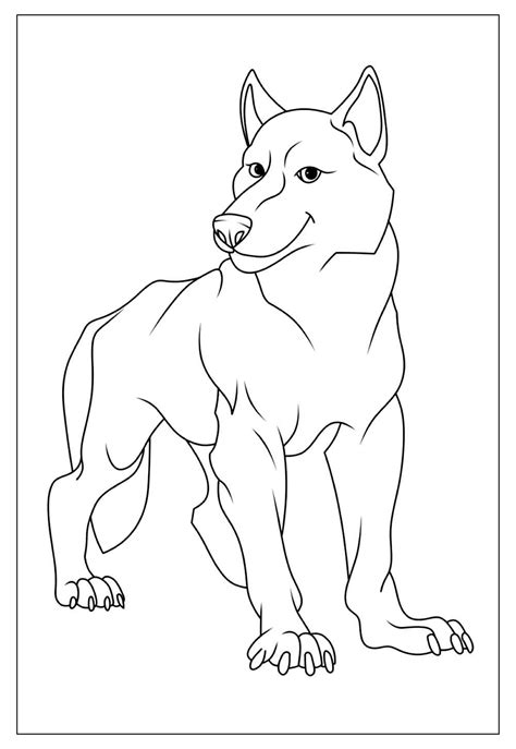 Desenhos De Lobo Para Colorir E Imprimir Tudo Para Colorir