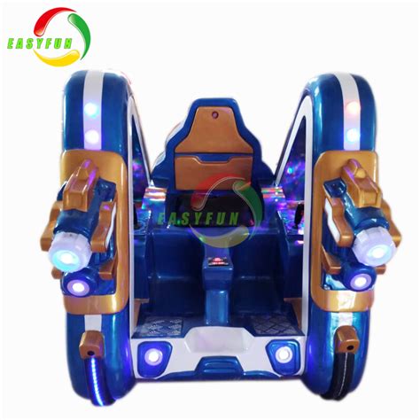 Indoor Theme Park Play Battery UFO Bubble Bumper Cars Amusement Arcade ...