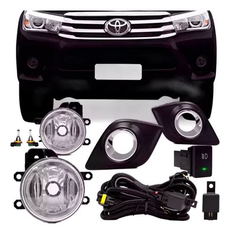 Carelos Neblina Faros Antiniebla Toyota Hilux Revo 2015 2018 MercadoLibre