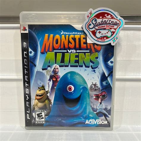 Monsters Vs Aliens Playstation 3 Stateline Video Games Inc
