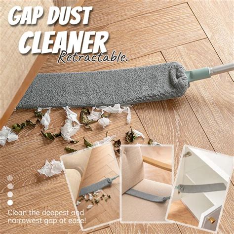 Retractable Gap Dust Cleaning Brush Flexible Flexible Retractable