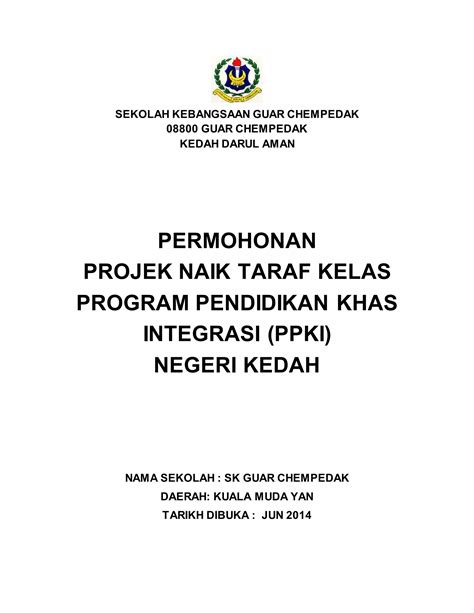 Naik Taraf Kelas Ppki Terkini Pdf