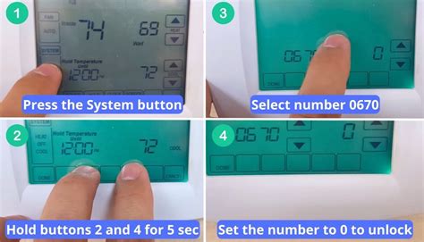 How To Unlock A Honeywell Thermostat Easy Unlocking Hacks