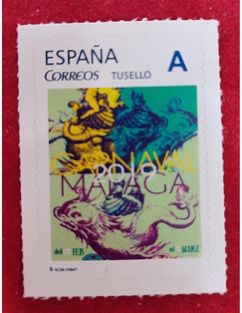 España 2º Centenario 2019 Correo Personalizado Mnh Cartel