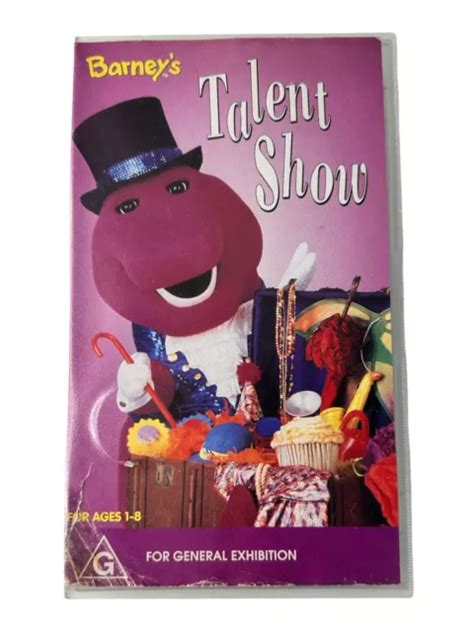 Barney Friends Barneys Talent Show Vhs Tape Purple Dinosaur Hot Sex Picture