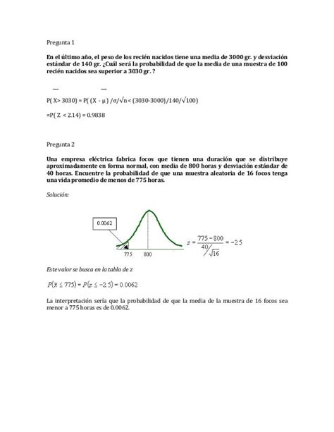 Estadistica Ejercicios De Muestreo