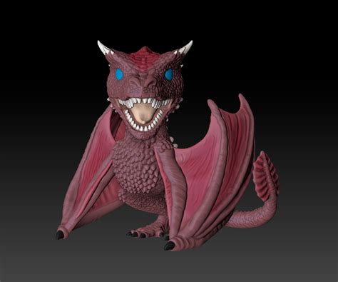 Fichier STL Caraxes Funko Maison du DragonObjet imprimable en 3D à