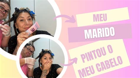 Meu Marido Pintou O Meu Cabelo De Rosa YouTube