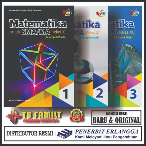 Jual Buku Matematika XYZ Pengarang Sartono Kurikulum 2013 SMA KLS 10 11