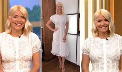 Holly Willoughby News Where To Buy White This Morning Dress Express