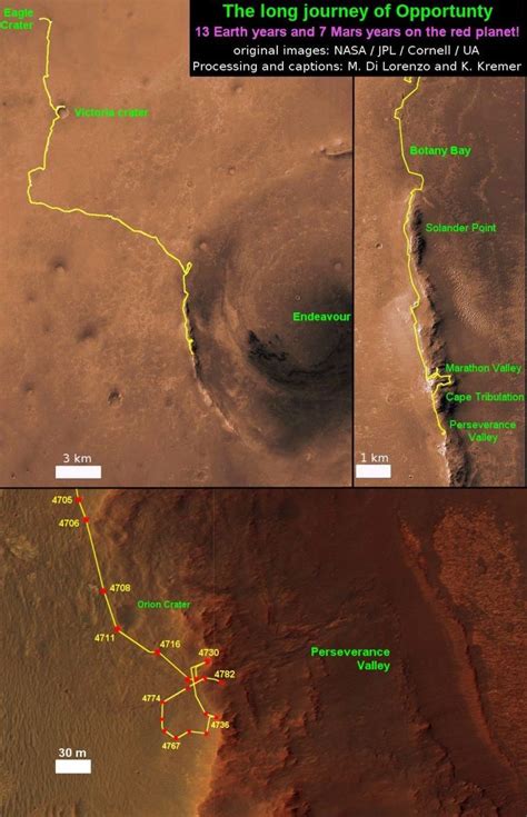 Opportunity Starts Historic Descent Of Tantalizing Martian Gully To