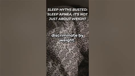 Sleep Myths Debunked Does Sleep Apnea Only Affect Individuals Who Are