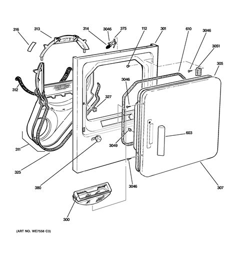 Schematic Of A Clothes Dryer