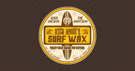 Rick Kanes Surf Wax North Shore Surfing T Shirt Teepublic