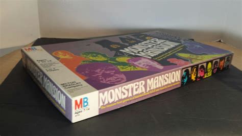 Vintage 1981 Mb Milton Bradley Monster Mansion Board Game No 4119