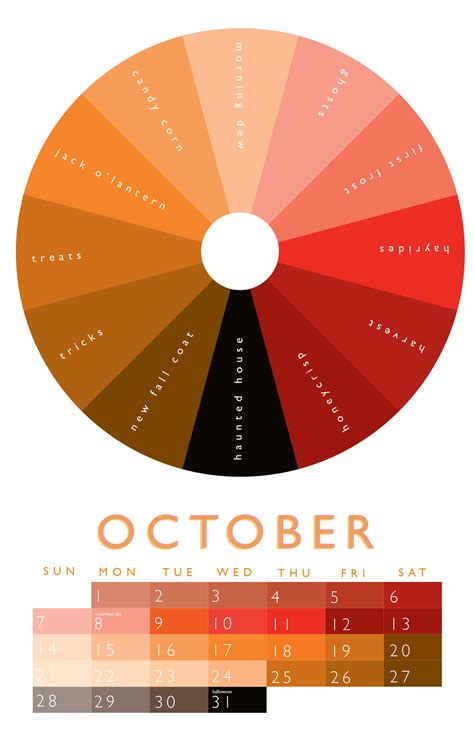 October Wedding Colors And Ideas