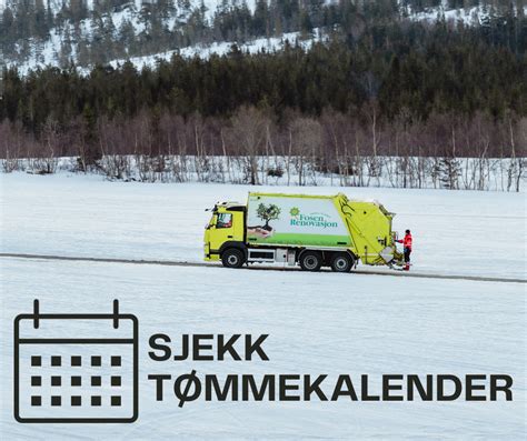 Sjekk din tømmekalender Fosen Renovasjon IKS