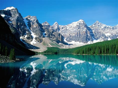 Moraine Lake Valley Of Ten Peaks Wallpapers Hd Wallpapers Id