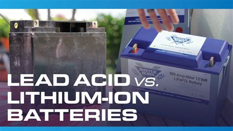 Marine Ep Lead Acid Vs Lithium Ion Batteries For Sailboat