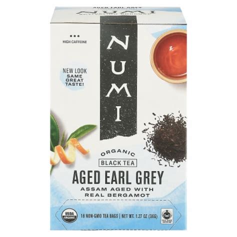 Numi Aged Earl Grey Organic Tea Bags Ct Kroger