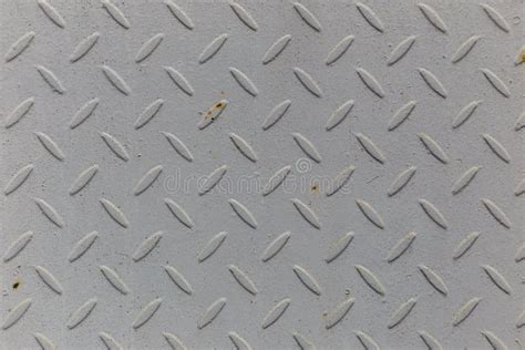 Texture of Metal Tiles on the Floor Stock Image - Image of grip ...