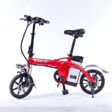 14 Inch Mini Aluminium Electric Bike Folding Single Speed Electric