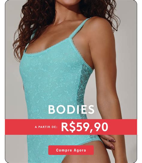 Lingerie sutiã calcinha body e mais da moda íntima Sloggi