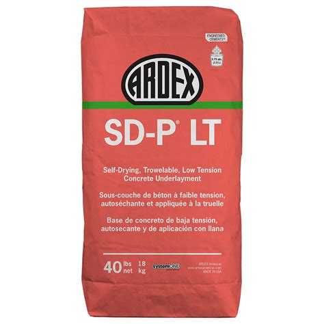 Ardex Sd P Lt Sous Couche De Béton à Faible Tension Autoséchante Et