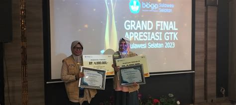 Lomba Apresiasi Gtk Sri Rahmawati Guru Smpn Watansoppeng Wakili