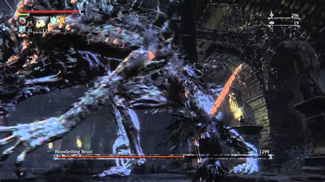 Bloodborne Lower Pthumeru Chalice Bloodletting Beast Youtube