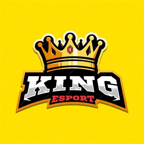 Premium Vector King Esport Logo Design Vector