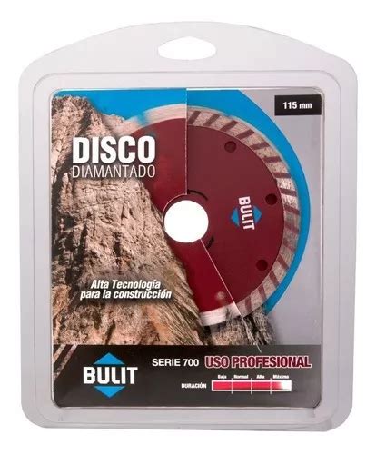 Disco Bulit Diamantado Turbo Serie 700 Uso Profesional 115m MercadoLibre