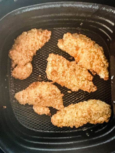 30 Minute Crispy Keto Air Fryer Chicken Tenders Kicking Carbs