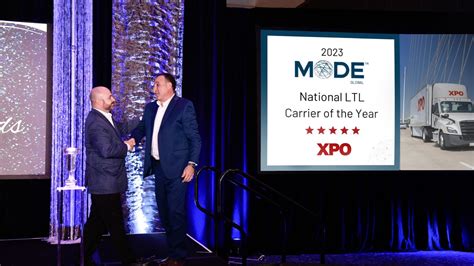 Xpo Named National Less Than Truckload Carrier Of The Year By Mode