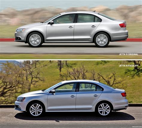 Jetta Facelift Side Comparison Vwvortex