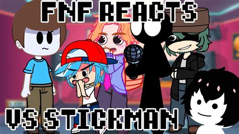 Nonsense In The HOUSE Friday Night Funkin Reacts To STICKMAN