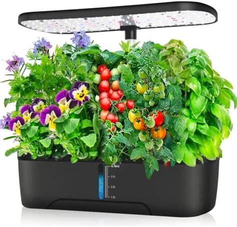 IDOO WiFi 12 Pods Hydroponic Growing System With 6 5L Water Tank Smart