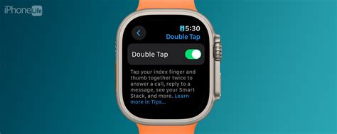 Apple Watch Double Tap Qu Est Ce Que C Est Et Comment L Utiliser