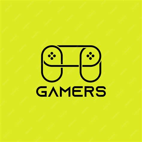 Premium Vector Gamer Logo With Controller Symbol Minimalist