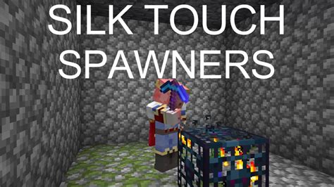 Silk Touch Spawners Minecraft Data Pack