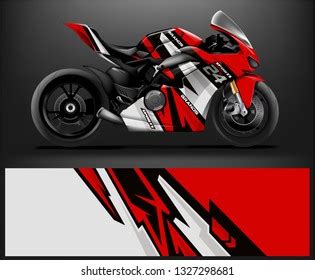 Sport Bike Wrap Design Vector Ready Stock Vector Royalty Free