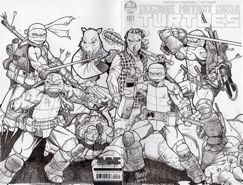 Heres Another Sketch Cover I Drew Now Available On My Site Rtmnt