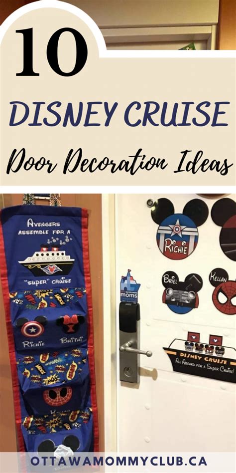 Disney Cruise Ship Door Decorations