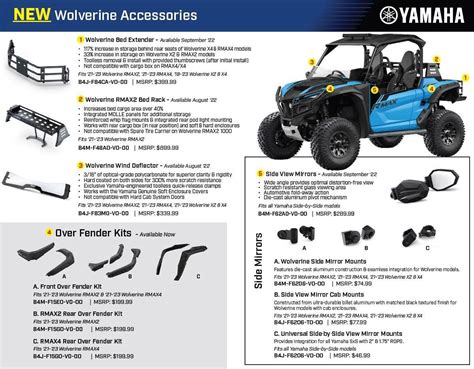 Yamaha Shows Off New 2023 Wolverine and RMAX Accessories - Reed Made Speed