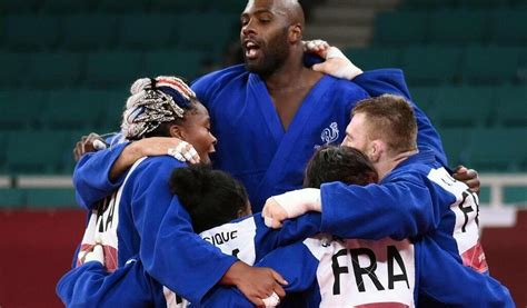 Judo Jo Teddy Riner Clarisse Agb Gn Nou Et L Quipe De France