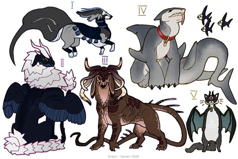 Adopt Pack 5 Closed By Drayn Darien On Deviantart