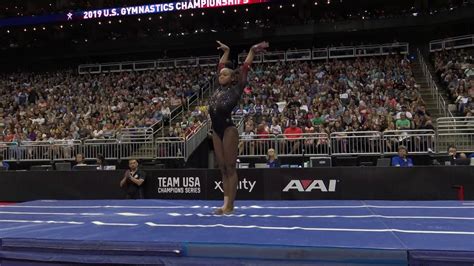 Shilese Jones Vault 2 2019 Us Gymnastics Championships Senior