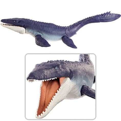 Jurassic World Ocean Protector Mosasaurus Action Figure With Dna Tag