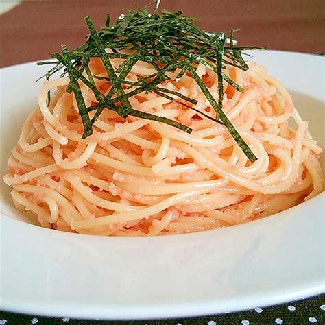 簡単混ぜるだけ♪我が家の明太子パスタたらこパスタ レシピ・作り方 By あ ち0024 楽天レシピ