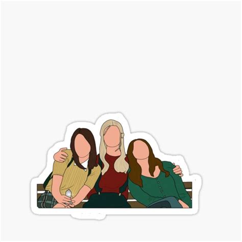 Hope Josie And Lizzie Legacies Sticker By Hilaarya Redbubble